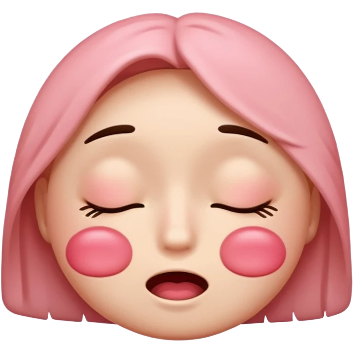 normal blushing emoji closing eyes in embarrassment emoji