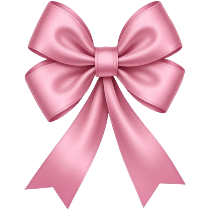 İt should give clean girl vibe it should be an emoji like an ribbon pink emoji