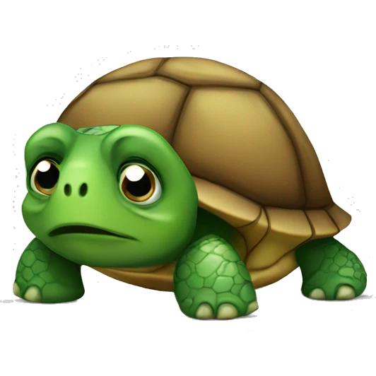 sad turtle emoji