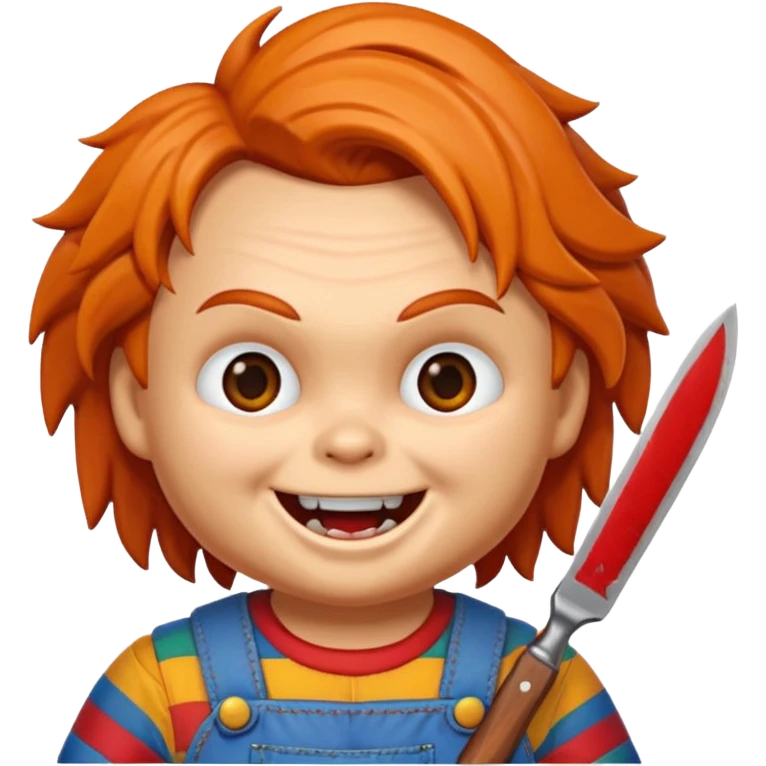Un emojin de chuky emoji