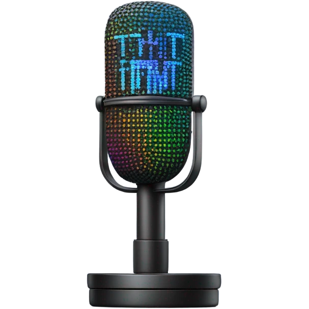 Create a Microphone that turns into a text message emoji
