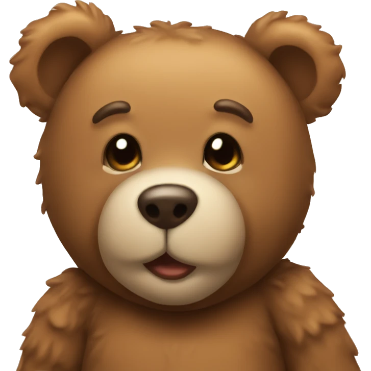 Teddy bear inlove emoji