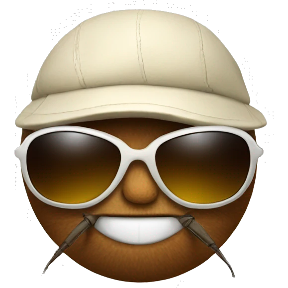  cricket whit sunglasses emoji