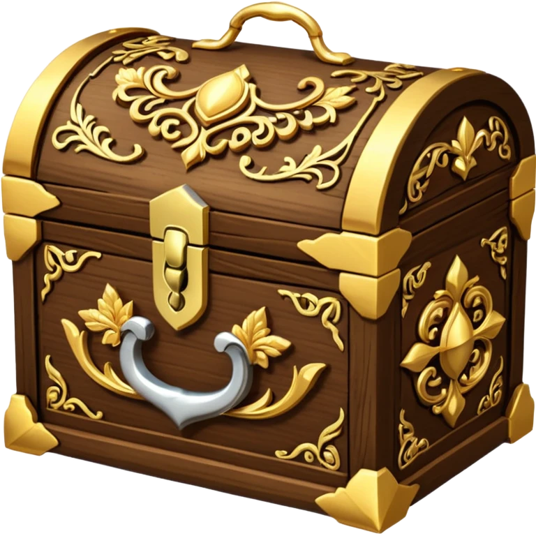 tresure box with motifs emoji