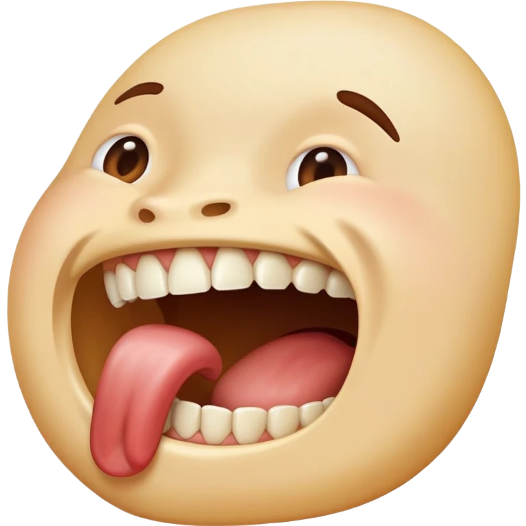 chewing emoji