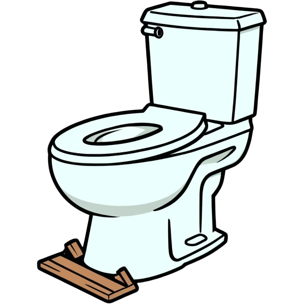 fart + destroyed toilet emoji
