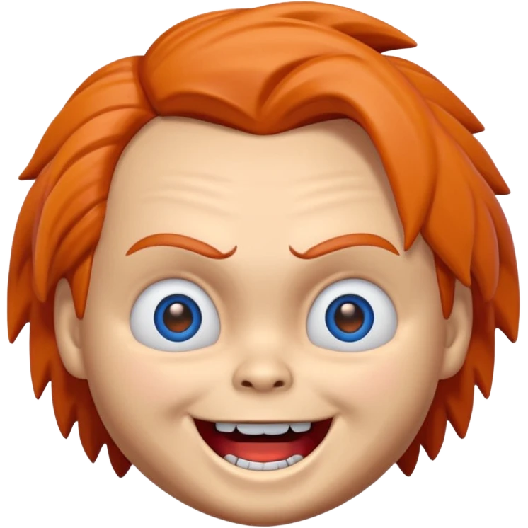 Un emojin de chuky emoji
