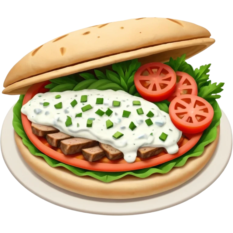 Greek gyro emoji