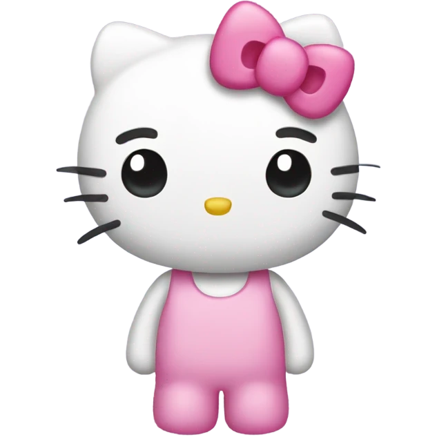 Hello kitty emoji