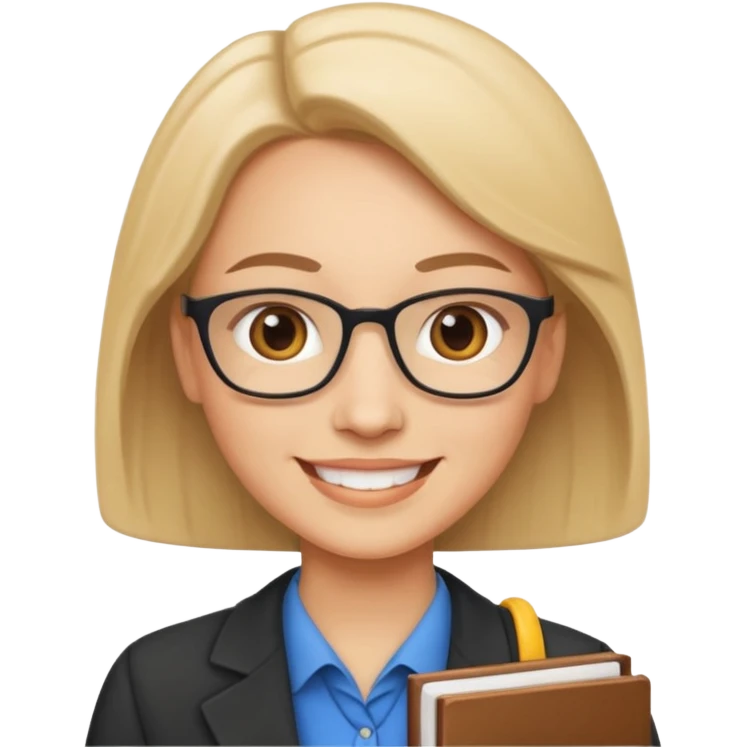 сгенерируй фото учителя emoji