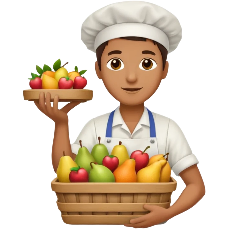 fruit cart vendor emoji