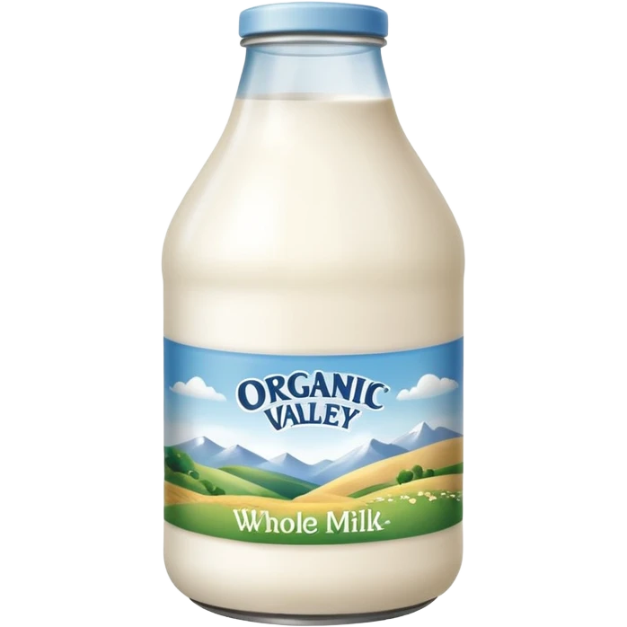 organic valley whole milk emoji