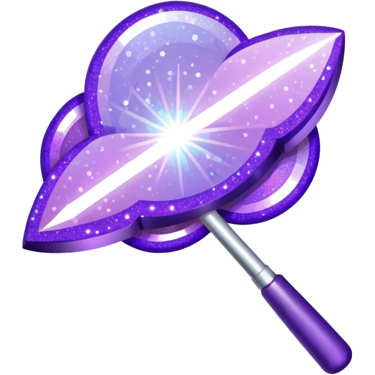 Purple Glitter administrator tools emoji