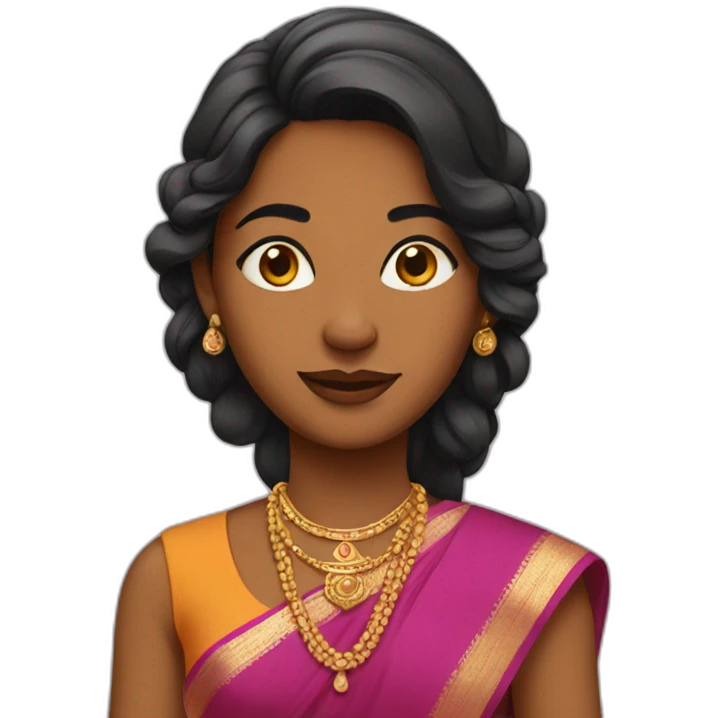 Mulher Índia  emoji