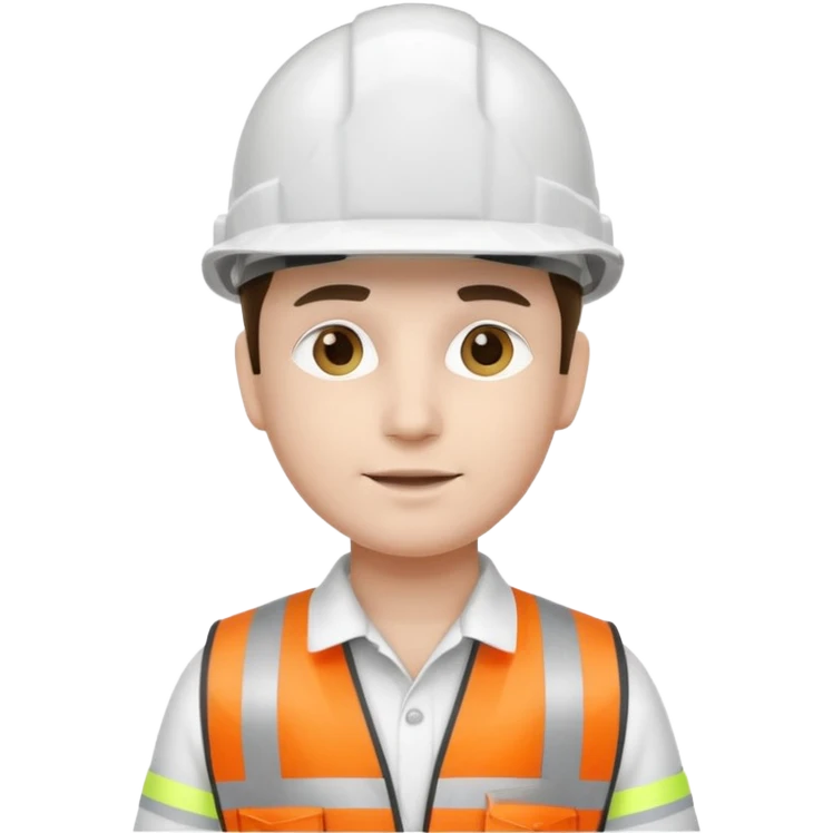 Ingeniera casco blanco emoji