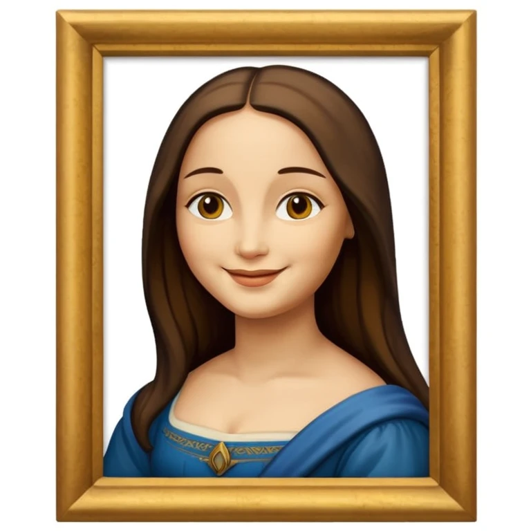 monalisa painting emoji