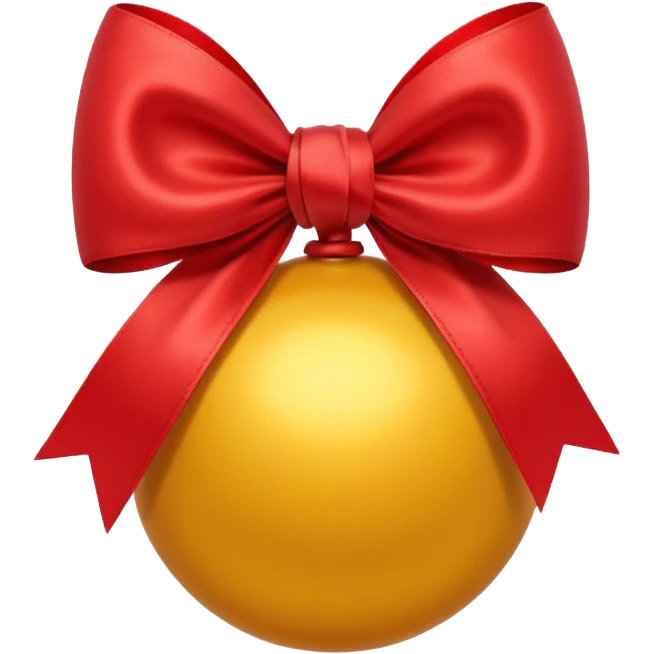 🎀+🔴=🟡 emoji