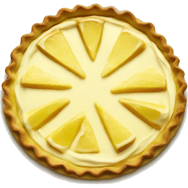 Lemon pie emoji