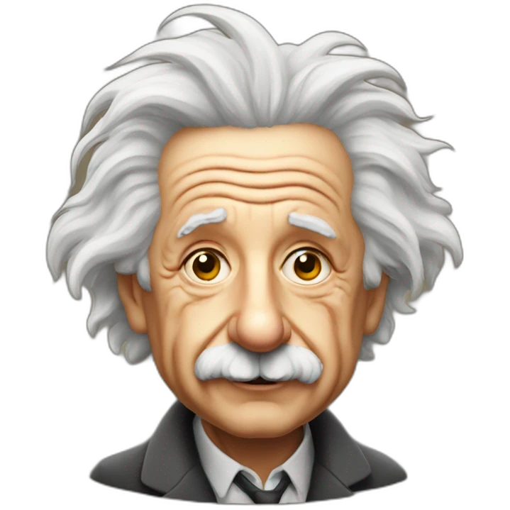 Albert Einstein emoji