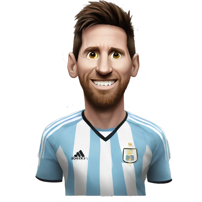 Messi argentina creature funny emoji