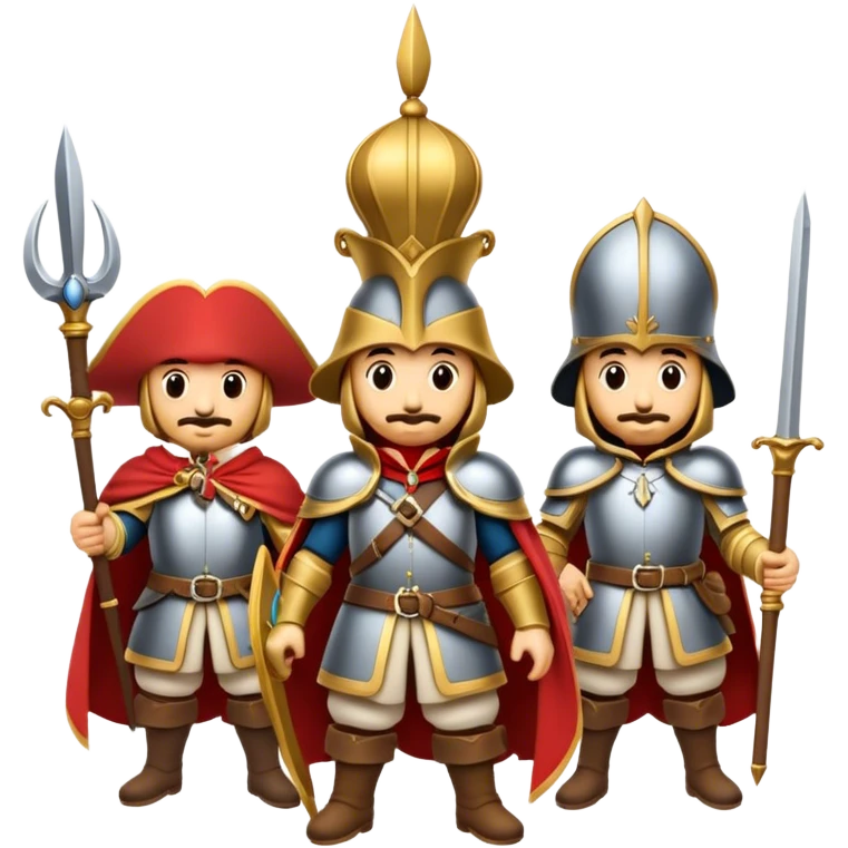 Les trois mousquetaires emoji