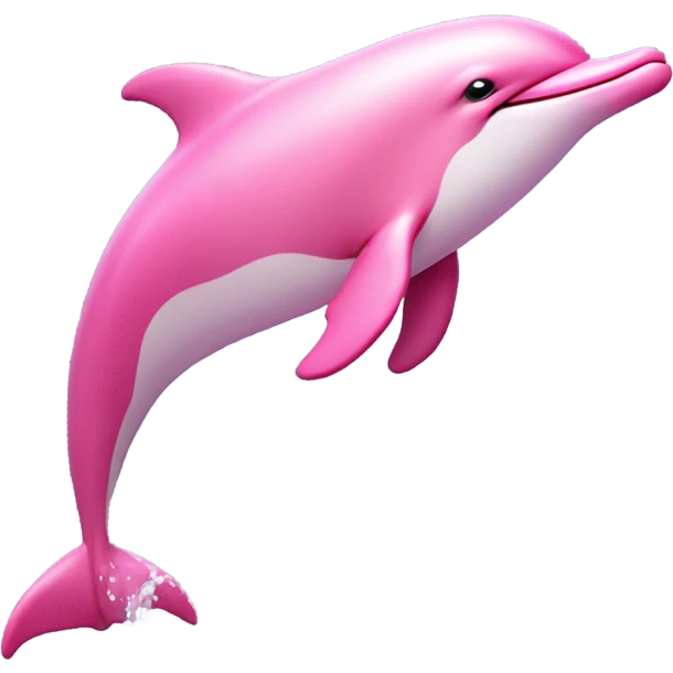 pink dolphin  emoji