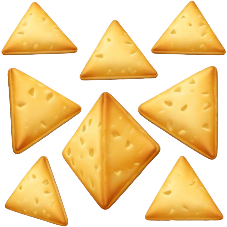 Triangle chip emoji