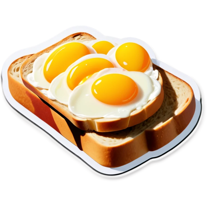 bread with eggs emoji