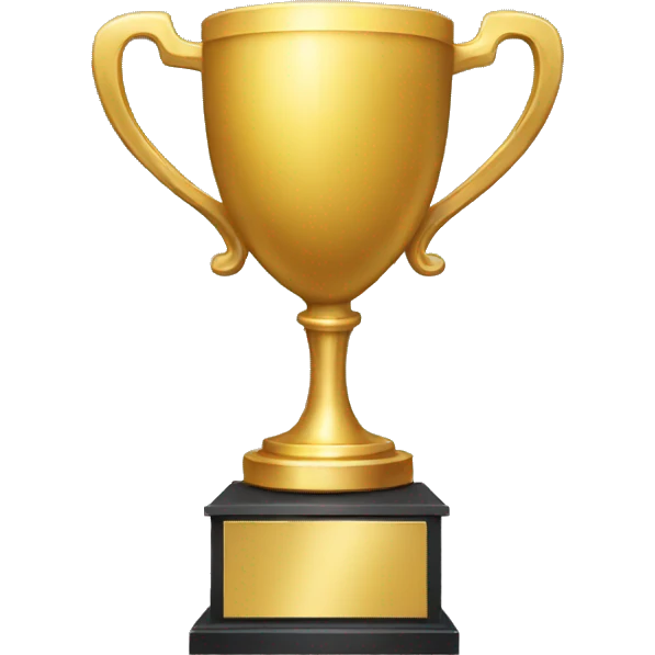 gold trophy emoji