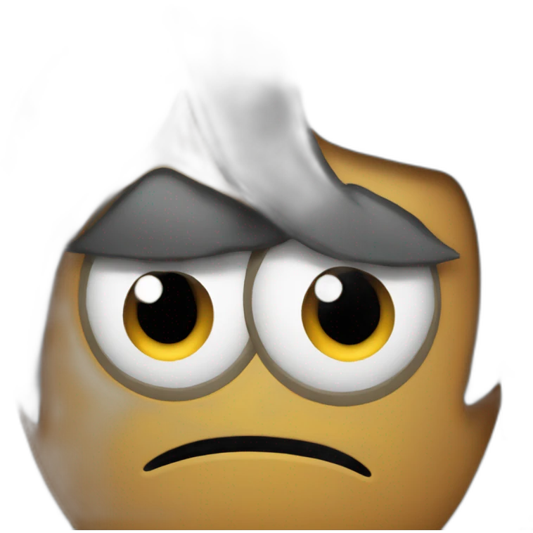 black thonking emoji