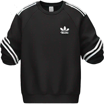 adidas originals black sweatshirt  emoji