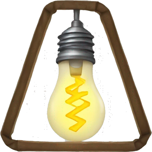 electricity light emoji