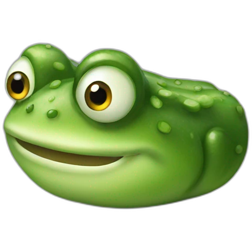 Frogg cucumber emoji