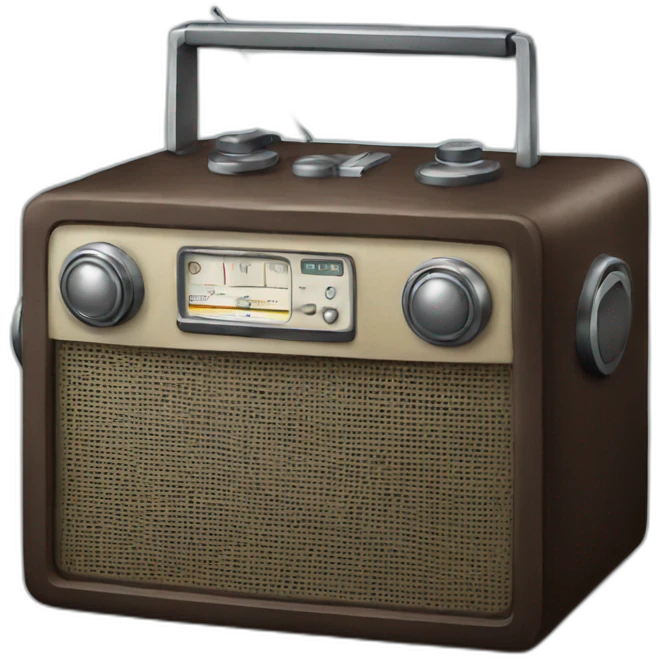 radio emoji
