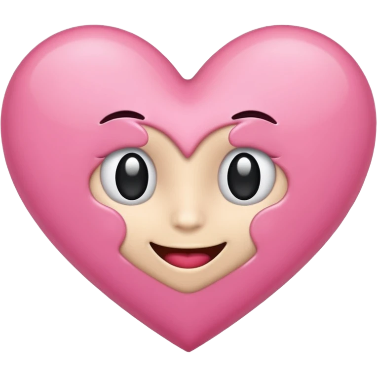 Herz Emoji rosa emoji
