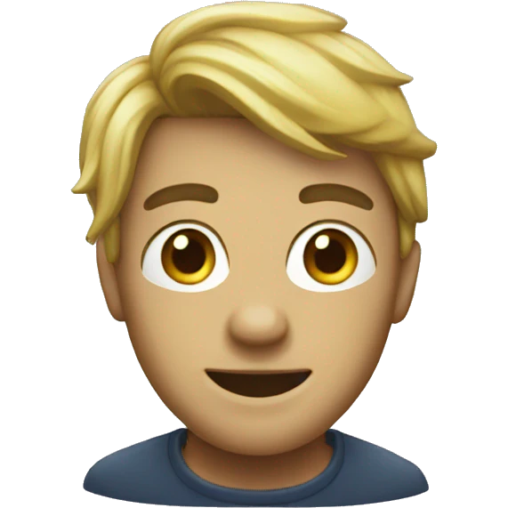 A bottle man emoji