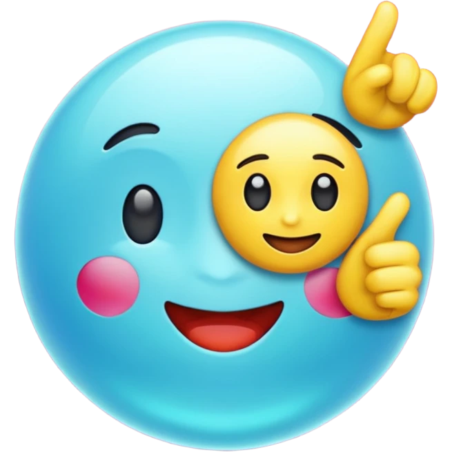 Crea emoji de verificado en tik Tok celeste emoji