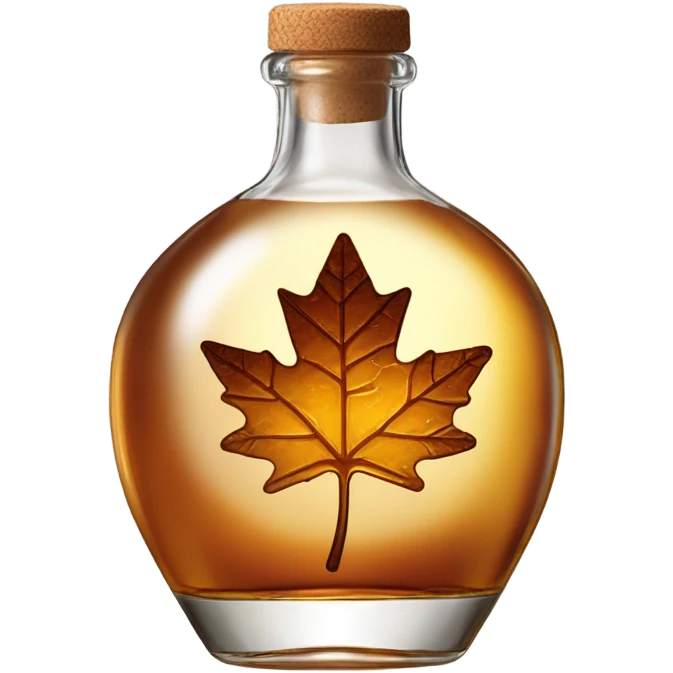 Maple syrup emoji