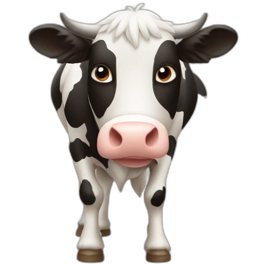 Vache avec des ailes  emoji