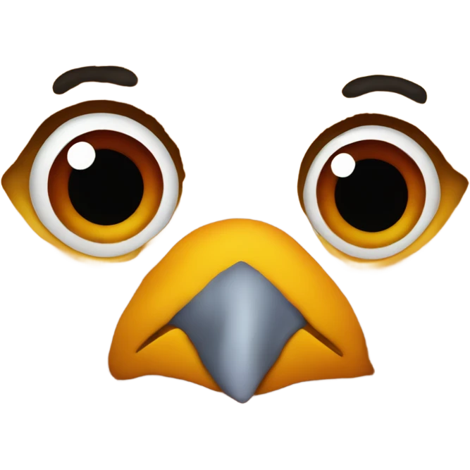 Chicken nugget with eyes  emoji