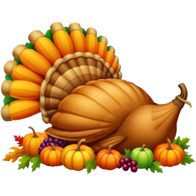 thanksgiving cornucopia emoji
