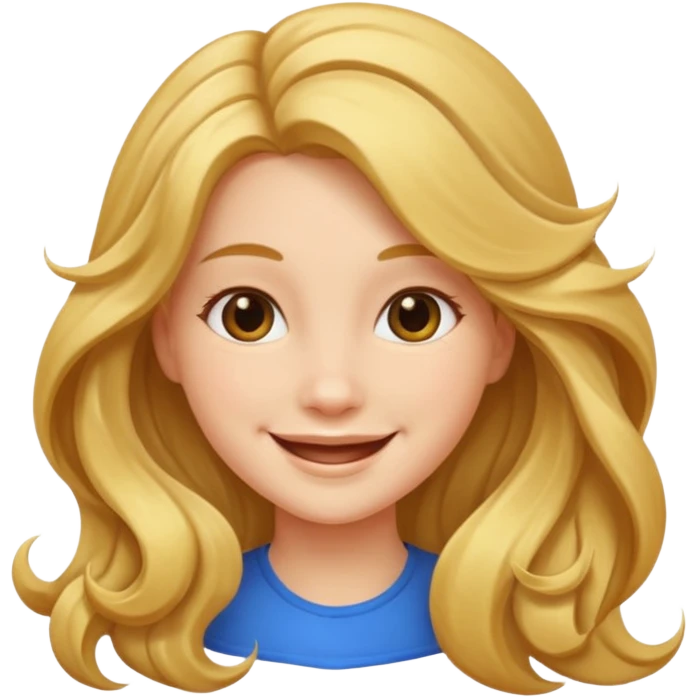 Moving girl emoji