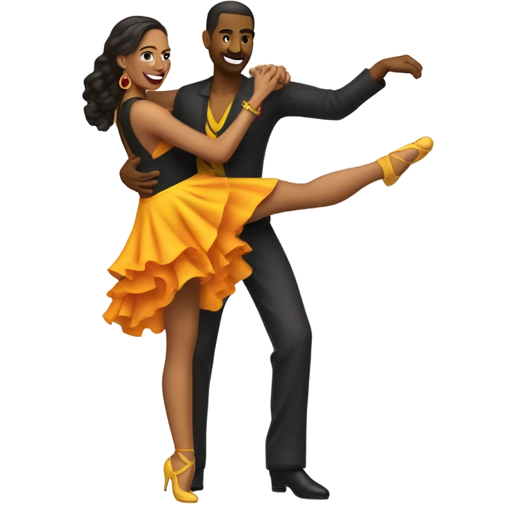 Dancing salsa emoji