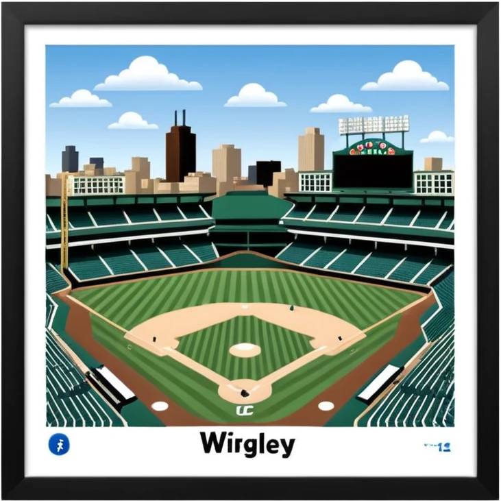Wrigley field emoji
