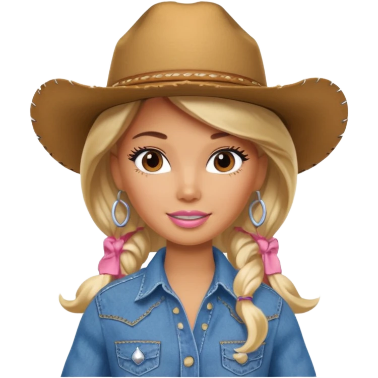 Country Barbie emoji
