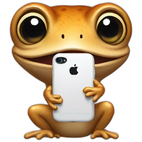 coqui using phone emoji