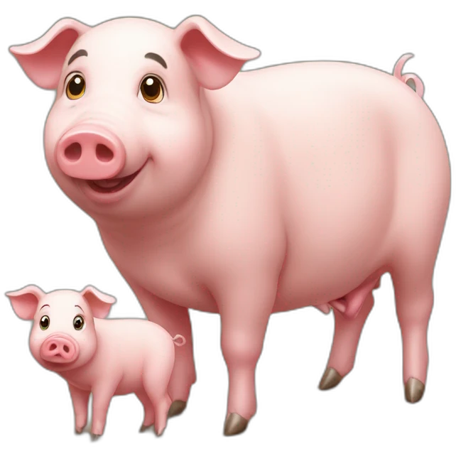 sow-and-piglets emoji