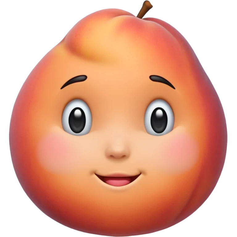 Peach emoji butt emoji