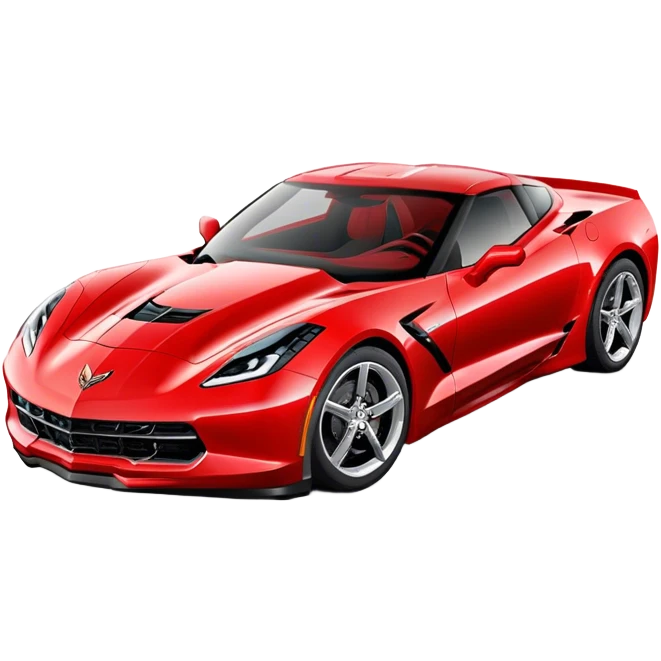 Chevrolet Corvette - Chevrolet (Model Year: 2022) (Iconic colour: Red) emoji