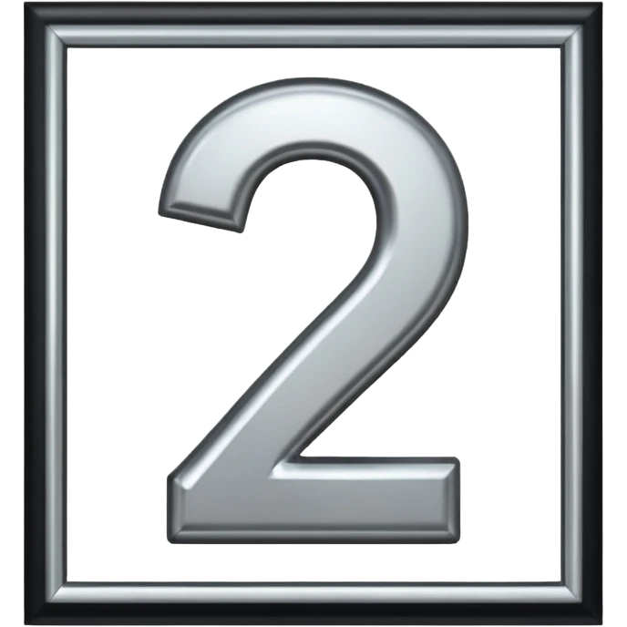 like number 2 but reversed emoji